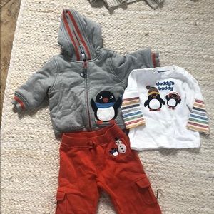 Gymboree boys Winter set